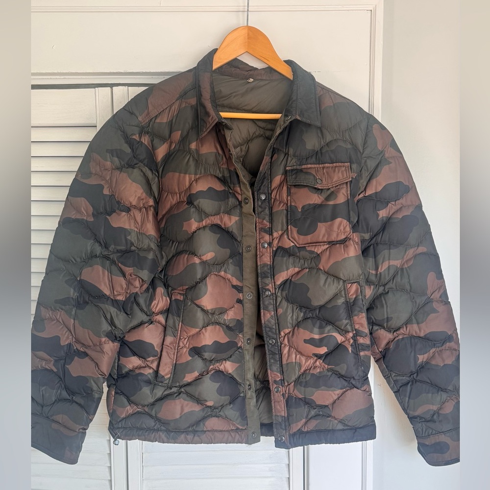 Camouflage Puffer Jacket
